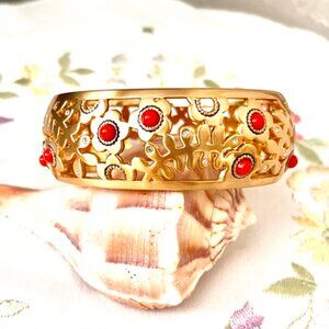 Brighton Gold Francesca Hinged Bangle